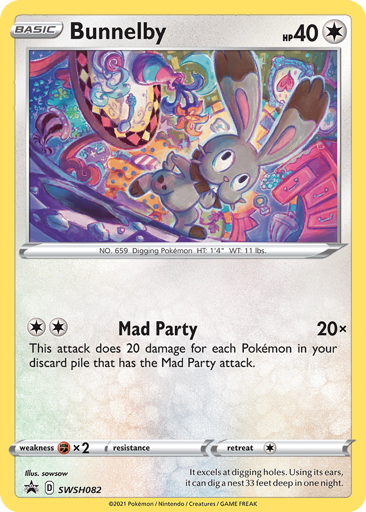 Bunnelby card