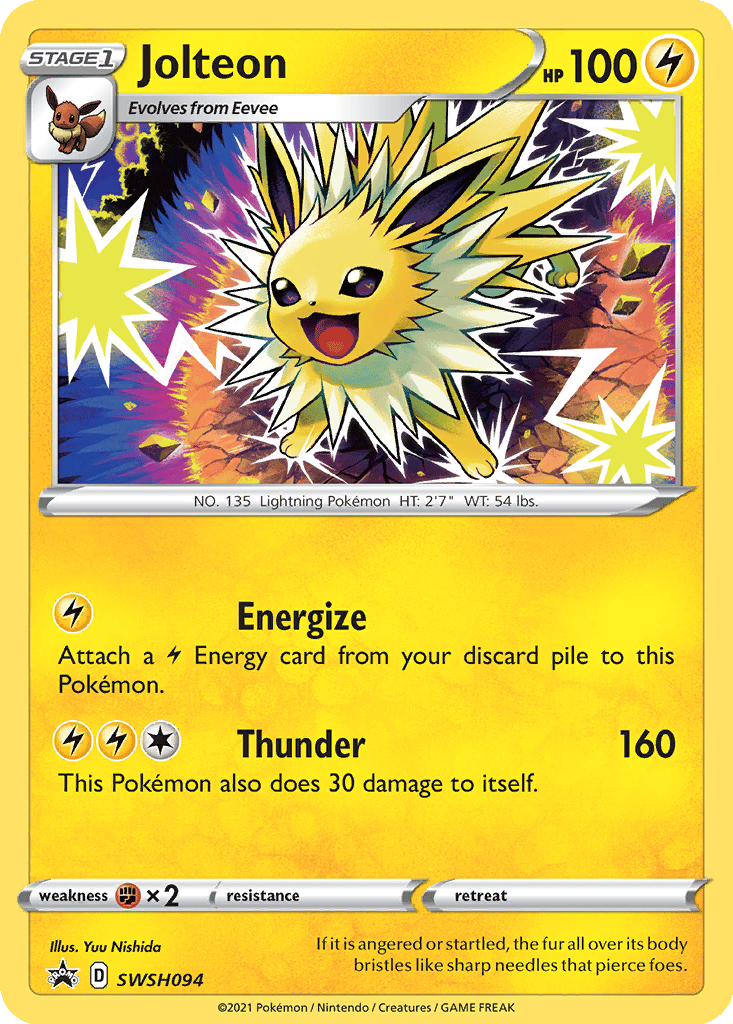 Jolteon card