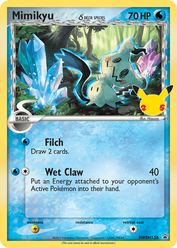 Mimikyu δ card