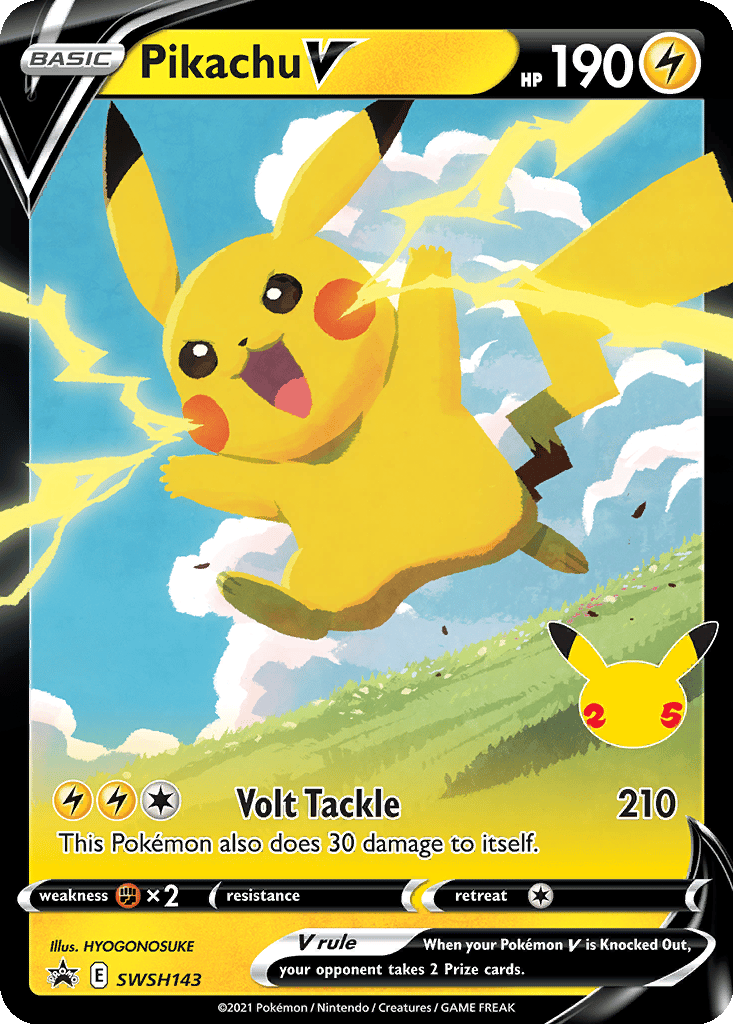 Pikachu V | Dex - for TCG Collectors