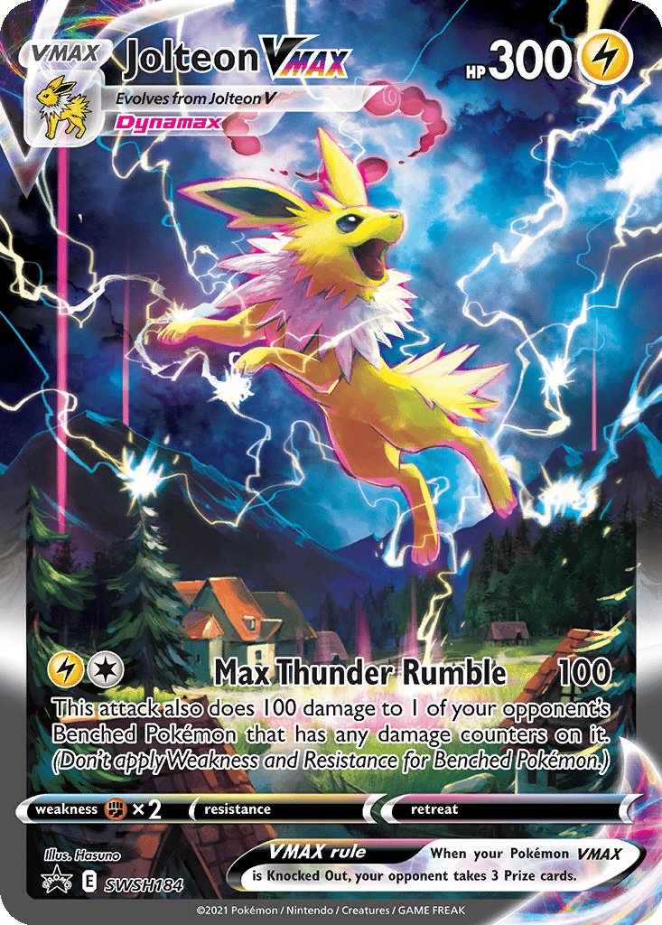 Jolteon VMAX card