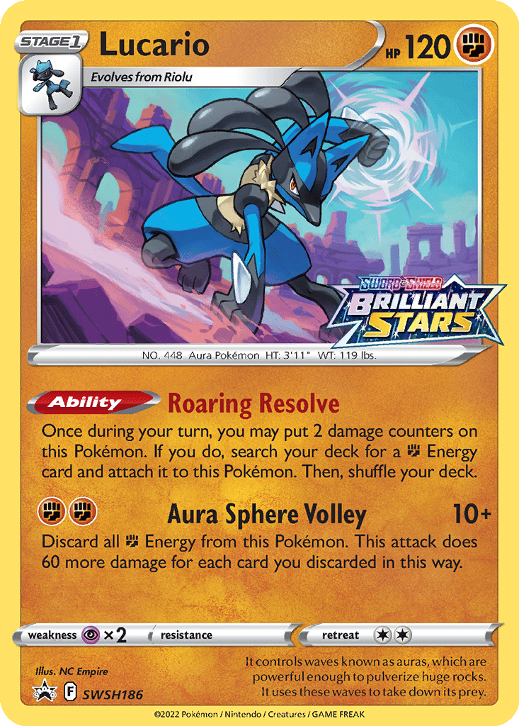 Lucario card