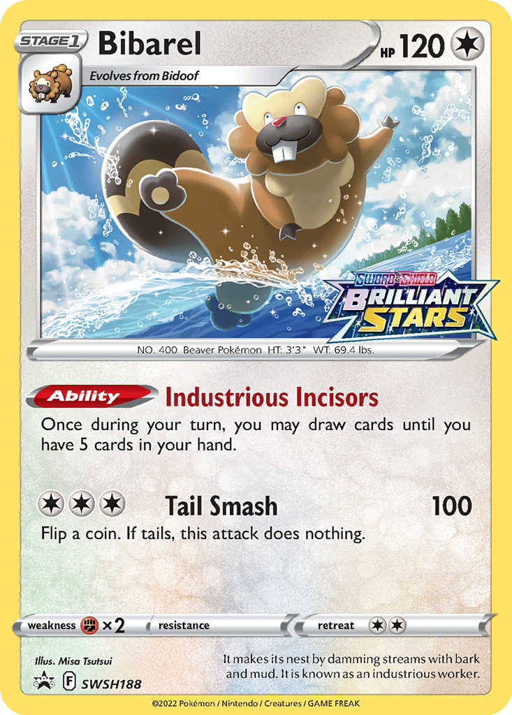 Bibarel card