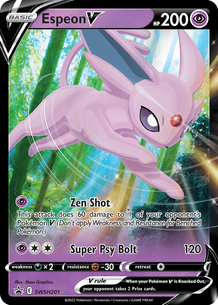 Espeon V card