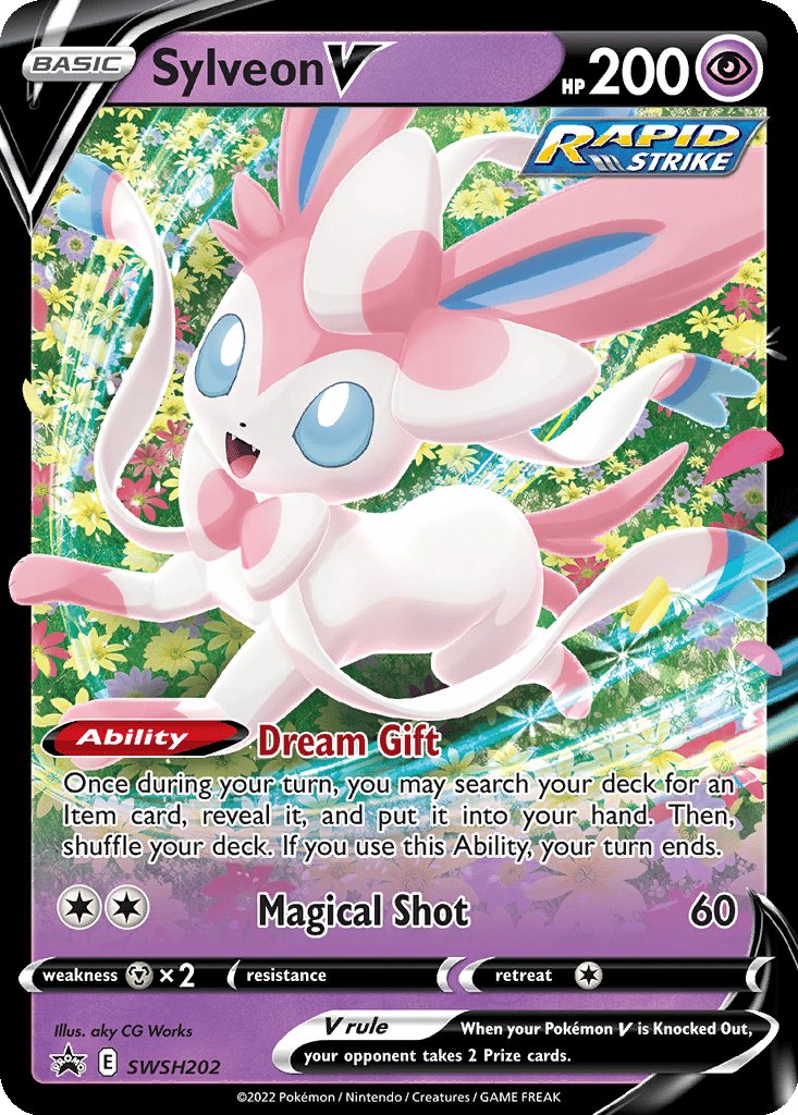 Sylveon V card