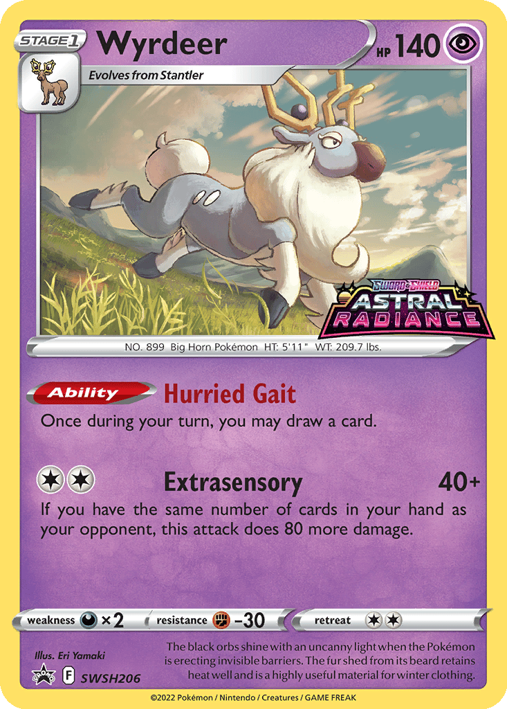 Wyrdeer card