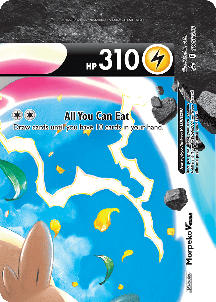 Morpeko V-UNION card