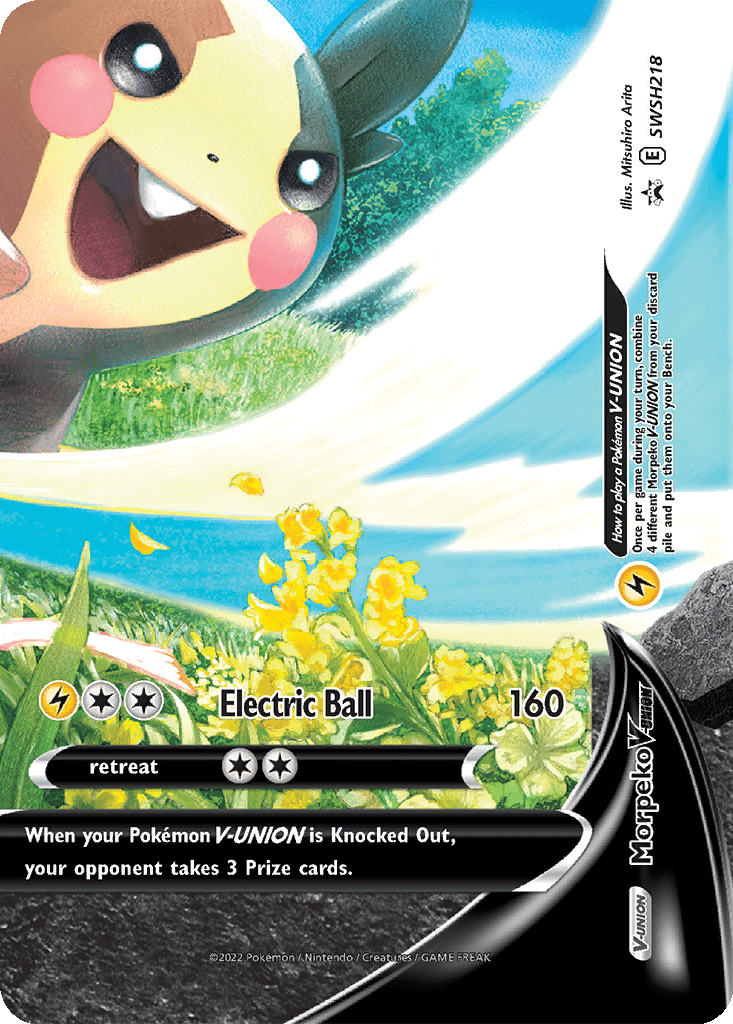 Morpeko V-UNION card