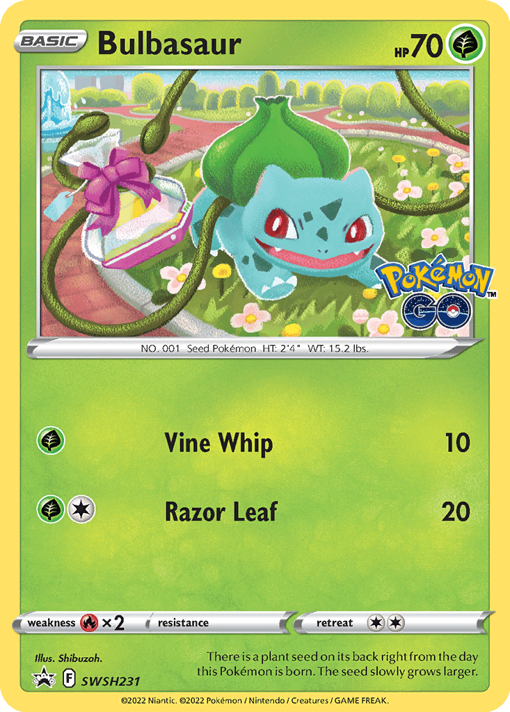 Bulbasaur card