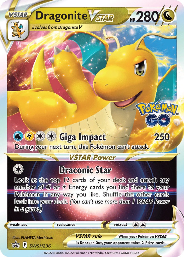 Dragonite VSTAR card
