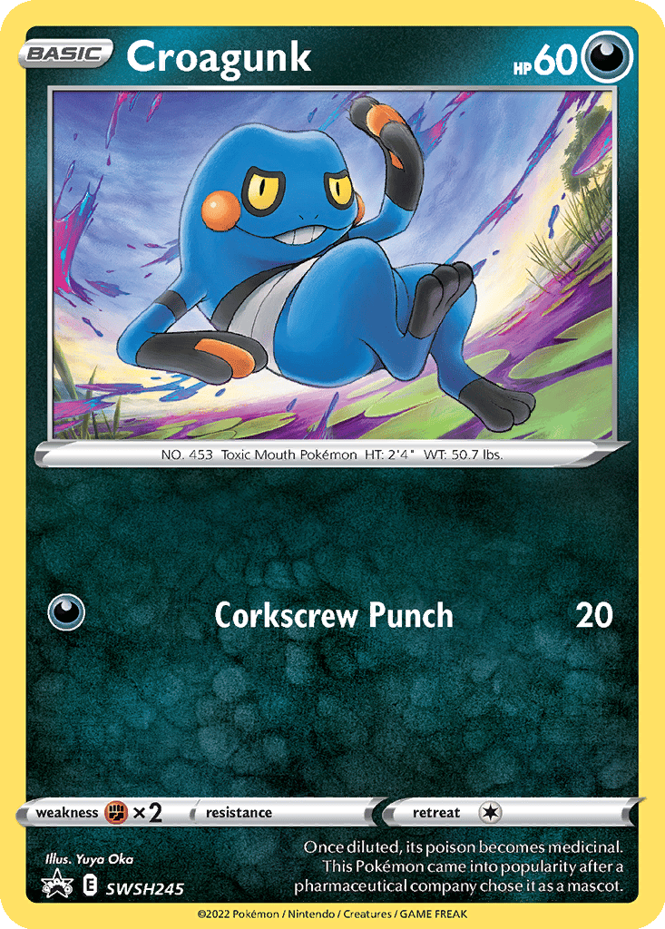 Croagunk Cards | Dex - for TCG Collectors
