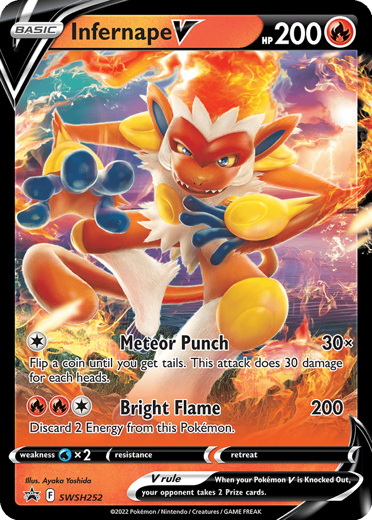 Infernape V card