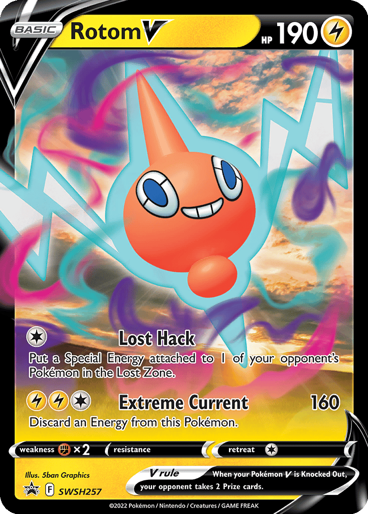 Rotom V card