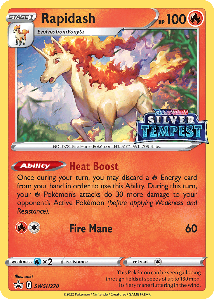 Rapidash card