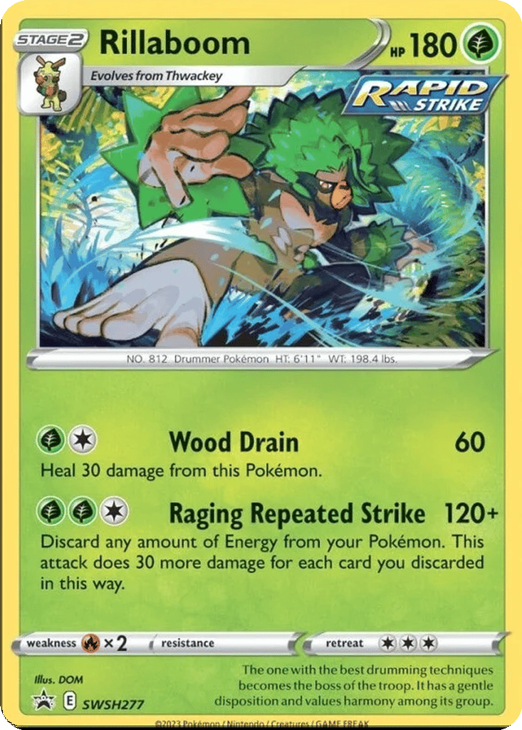 Rillaboom card