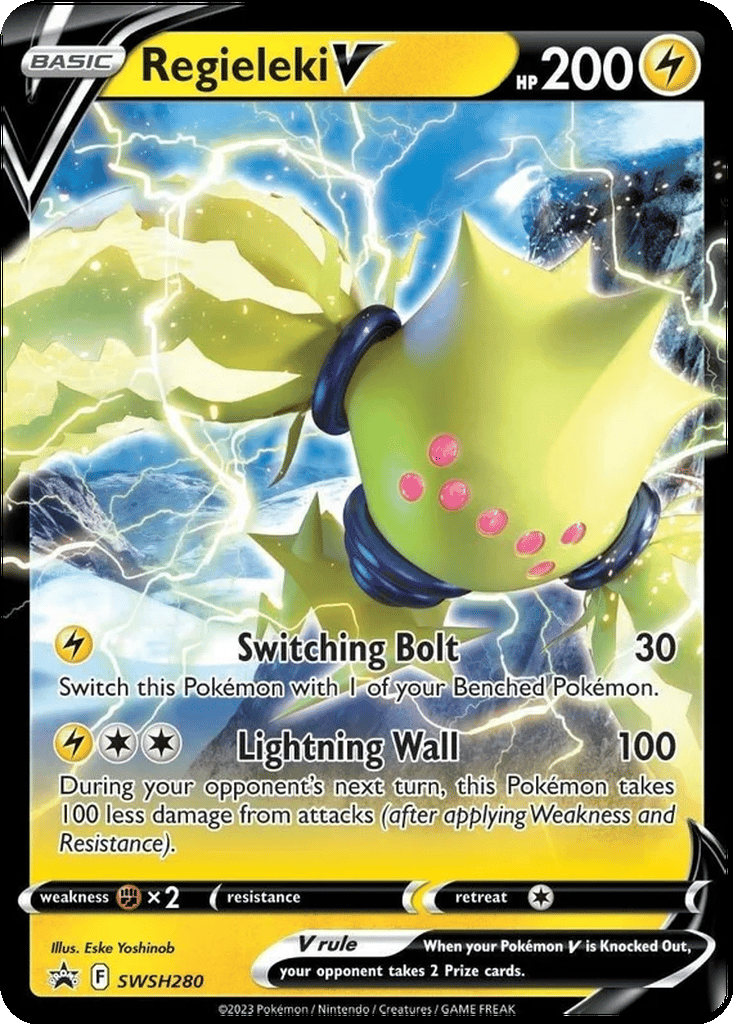 Regieleki V card