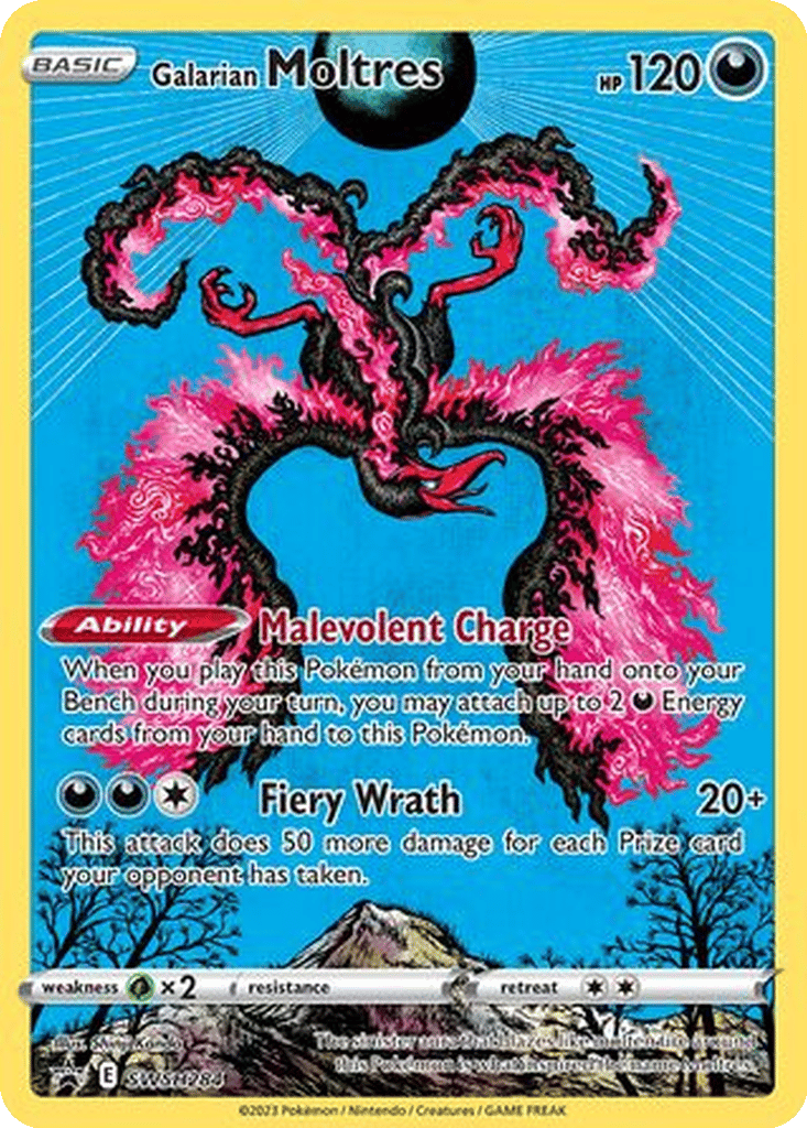 Galarian Moltres card