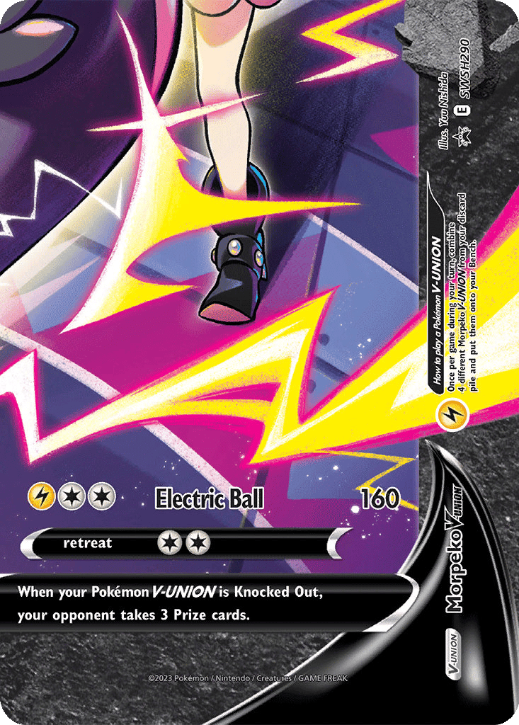Morpeko V-UNION card