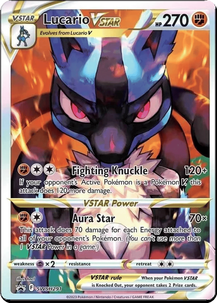 Lucario VSTAR card