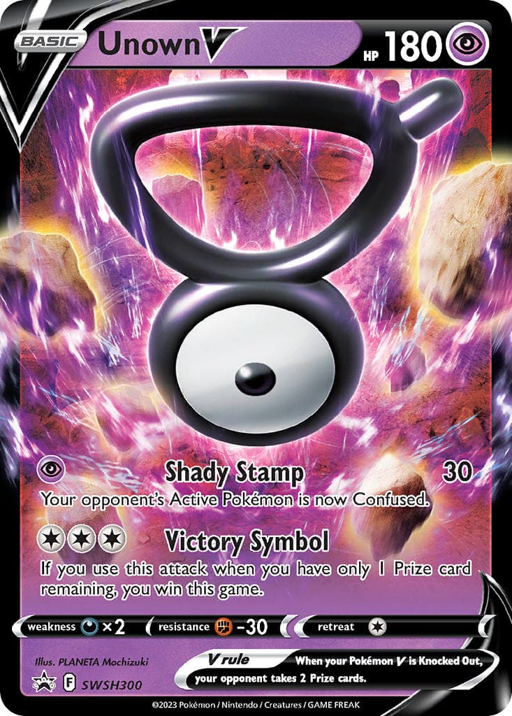 Unown V card