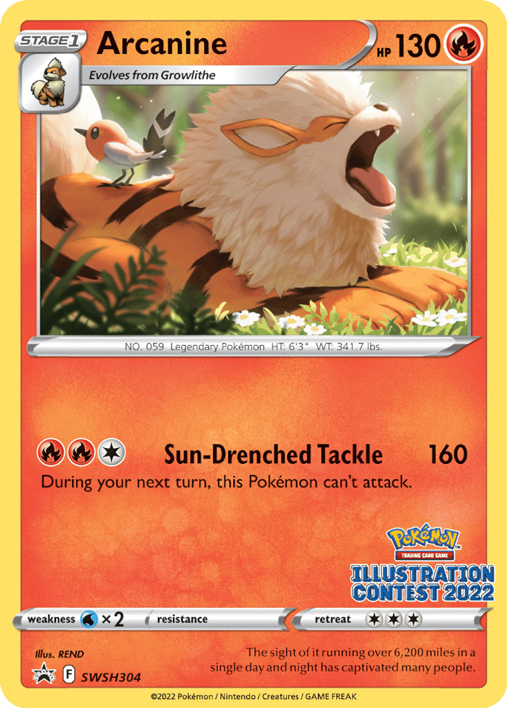 Arcanine card