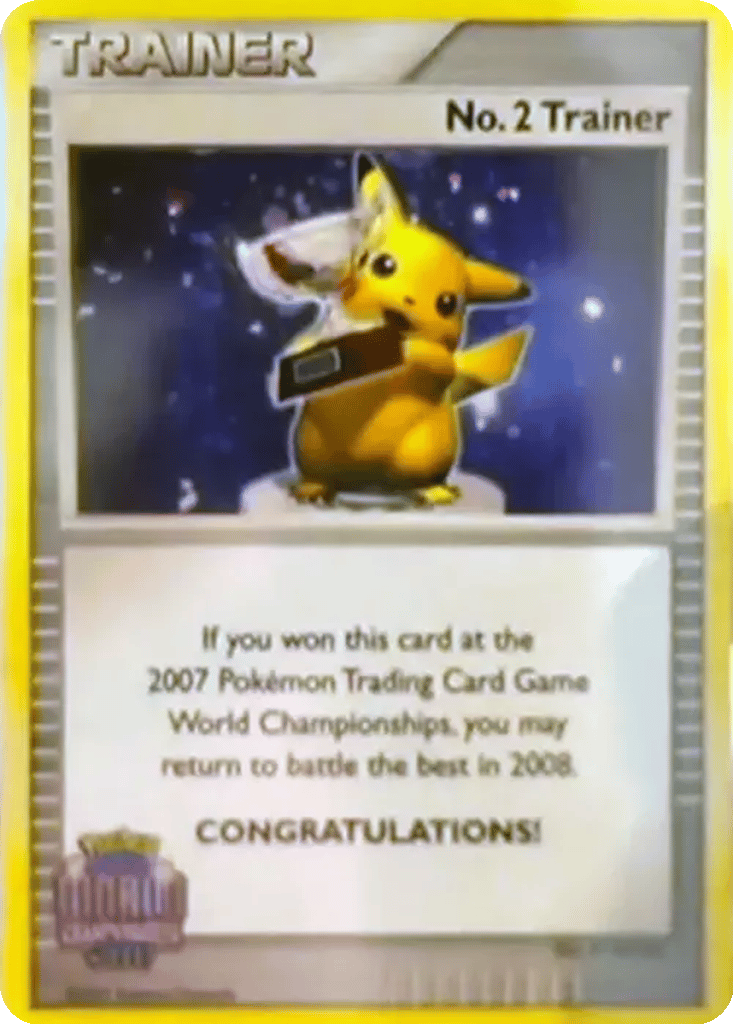 No. 2 Trainer card