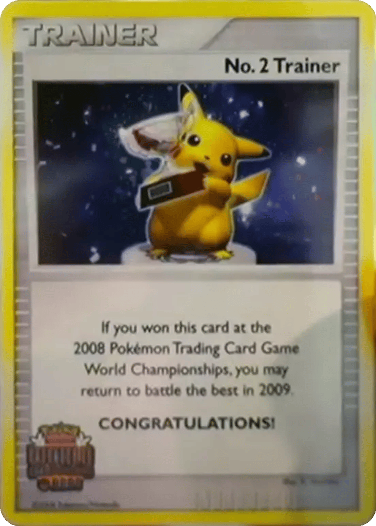 No. 2 Trainer card