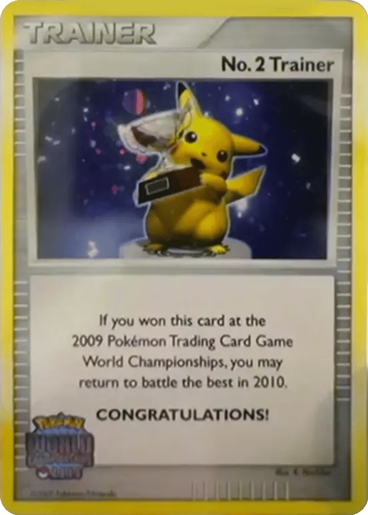 No. 2 Trainer card