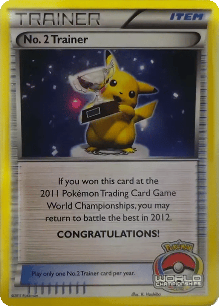 No. 2 Trainer card