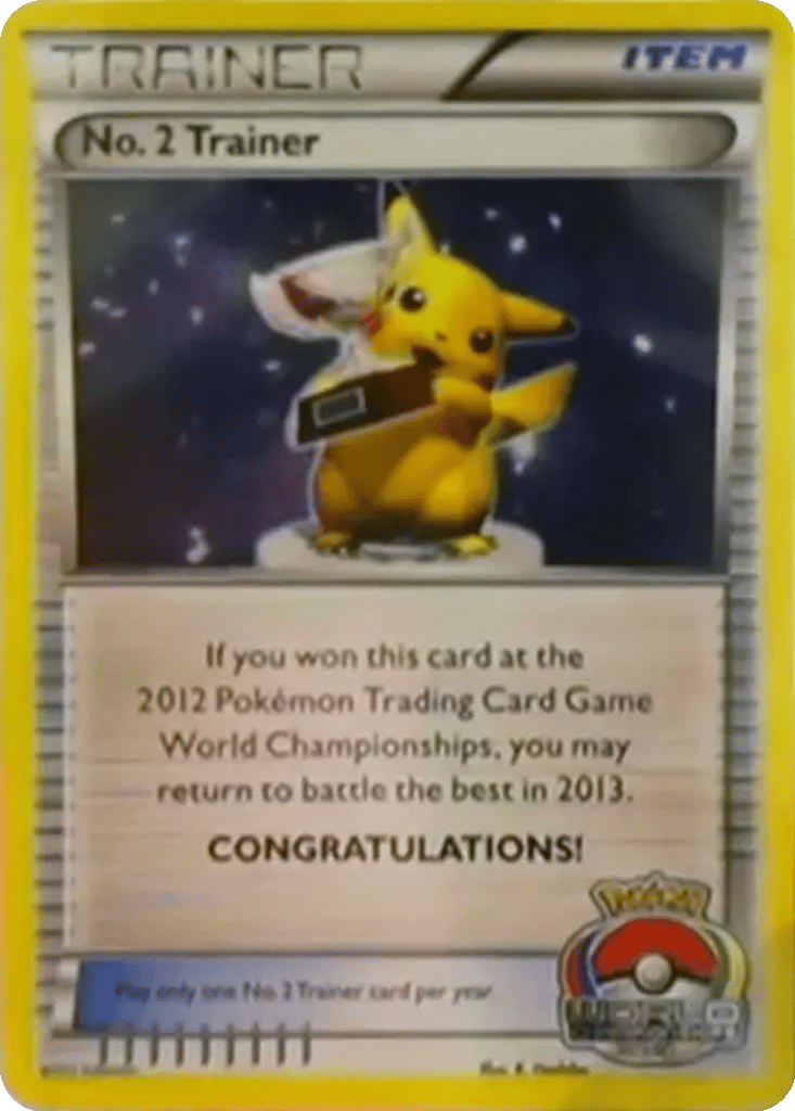 No. 2 Trainer card