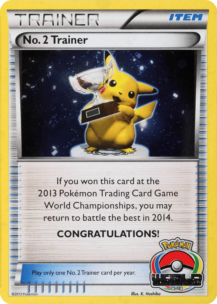 No. 2 Trainer card