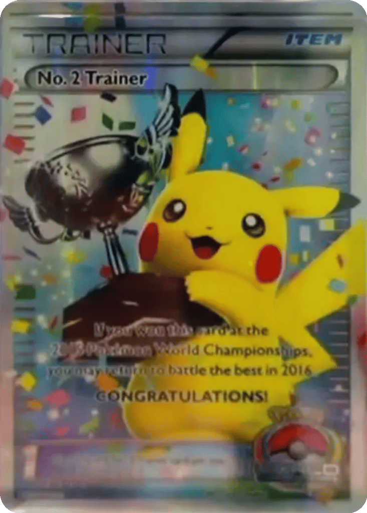 No. 2 Trainer card