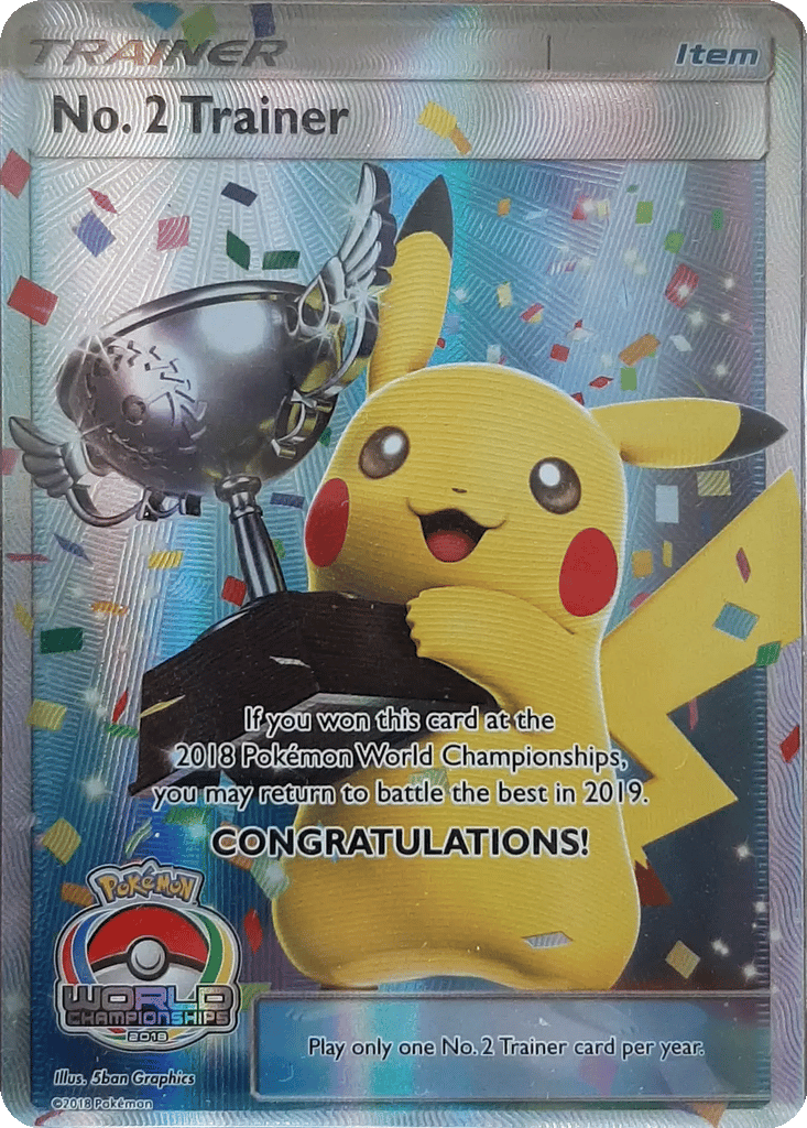 No. 2 Trainer card
