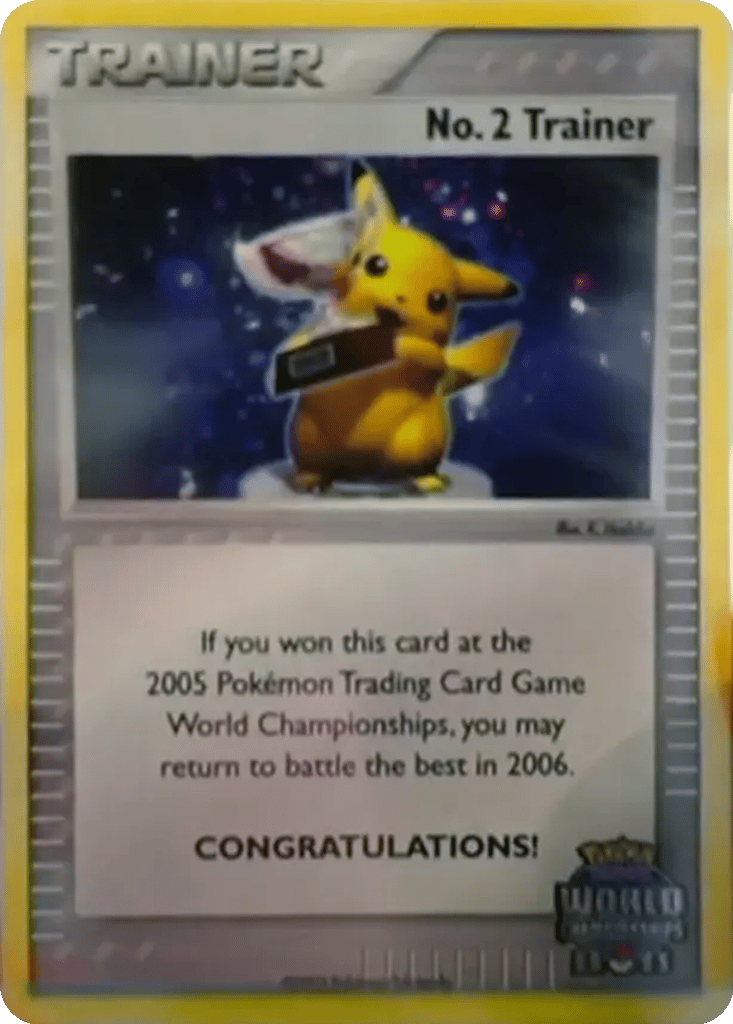 No. 2 Trainer card