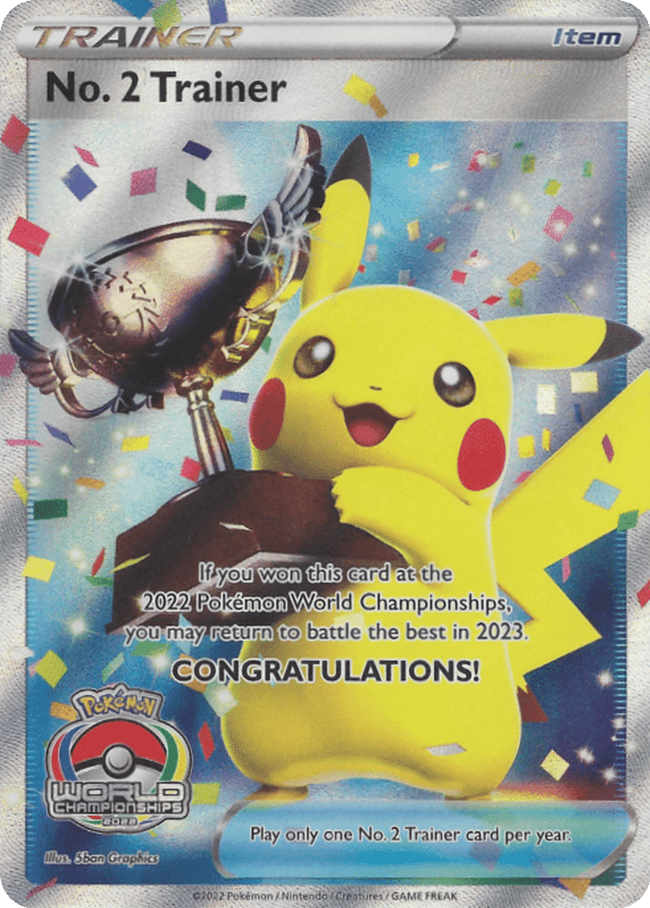 No. 2 Trainer card
