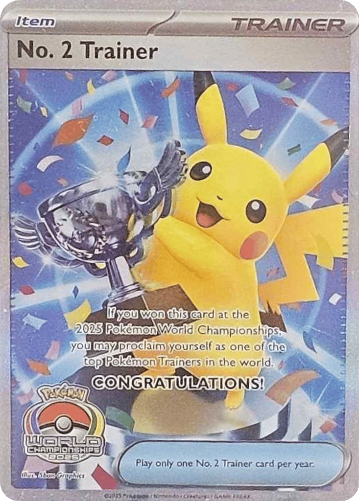 No. 2 Trainer card