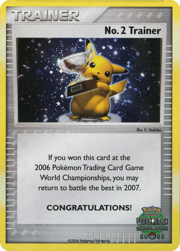 No. 2 Trainer card