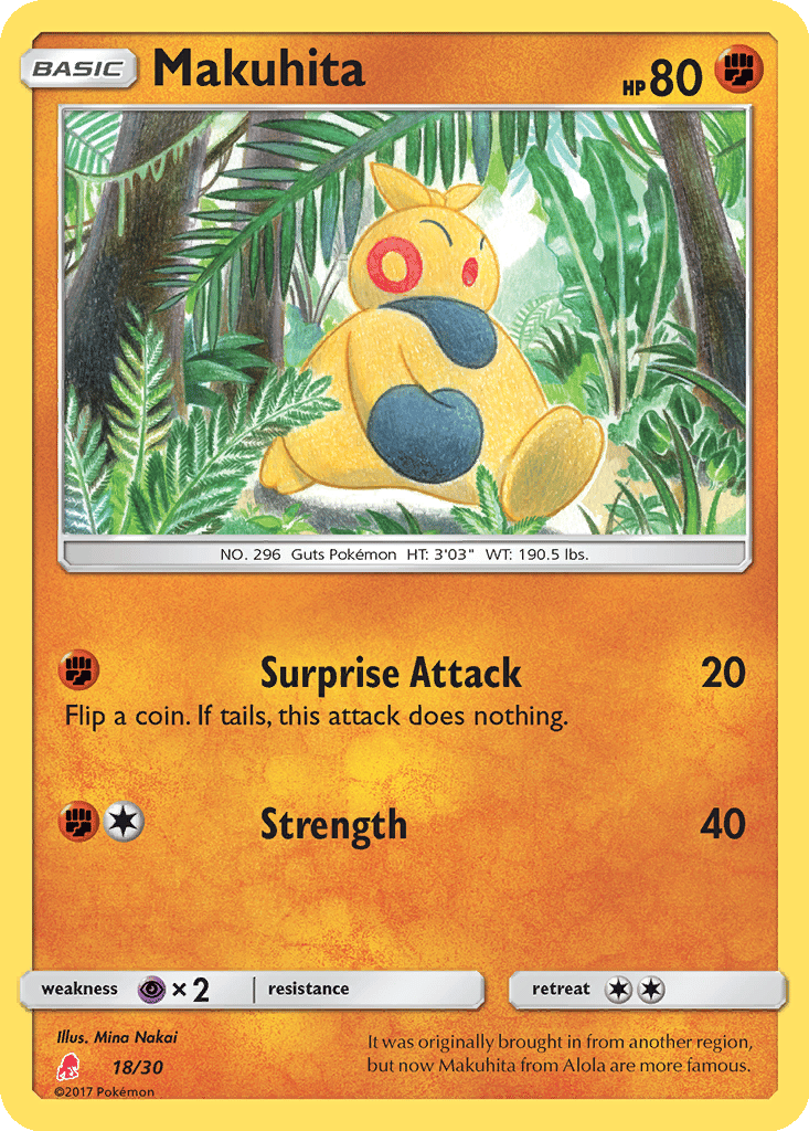 Makuhita card