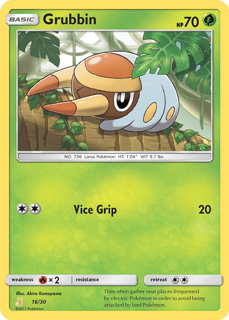 Grubbin card