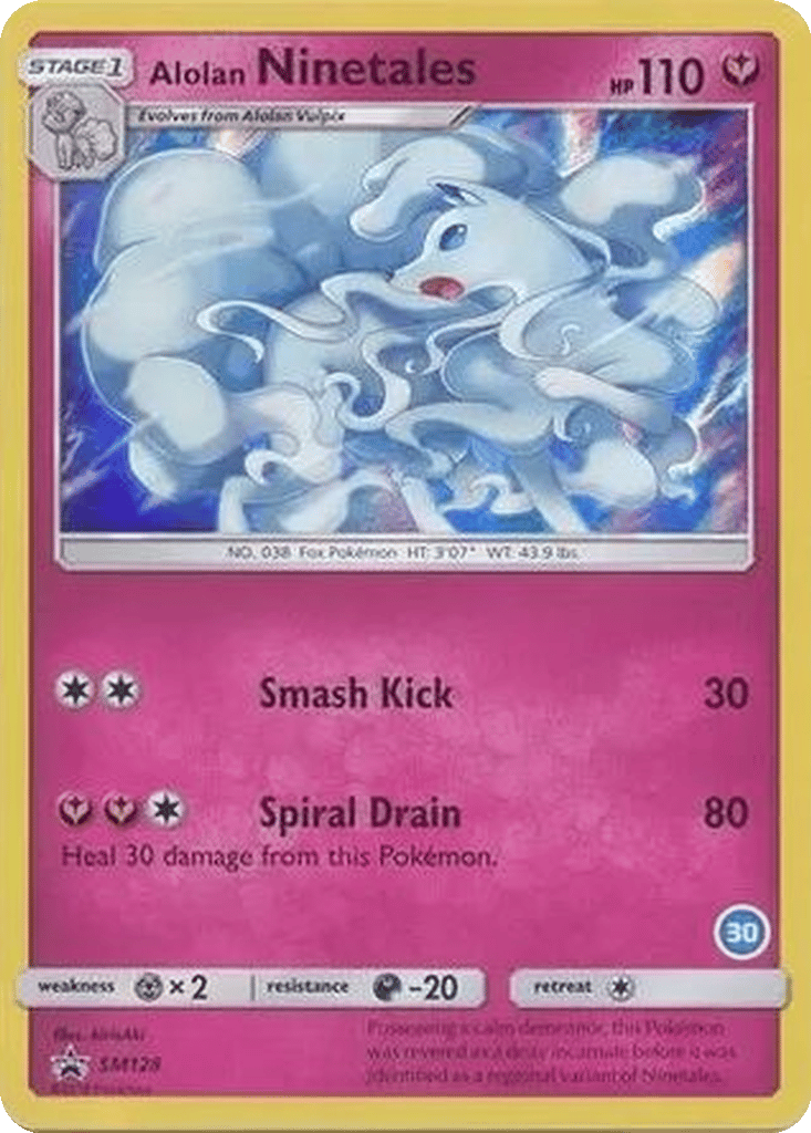 Alolan Ninetales card