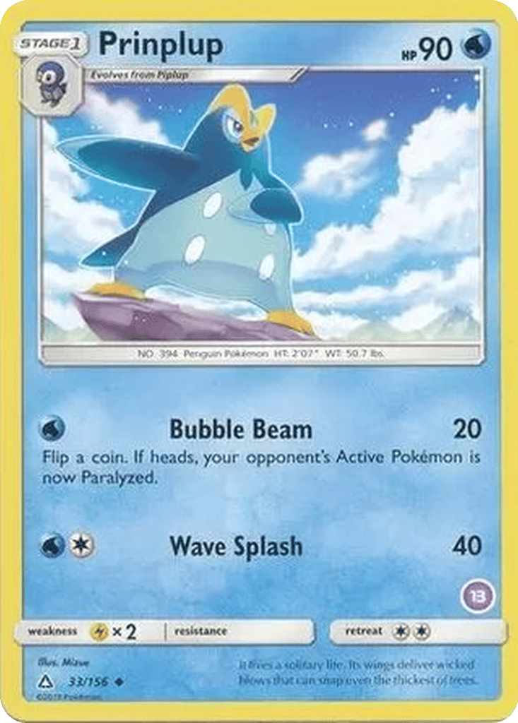Prinplup card