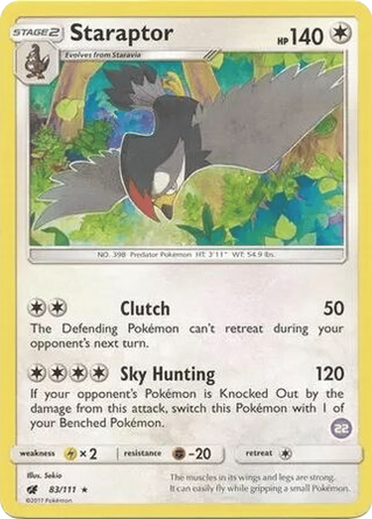 Staraptor card