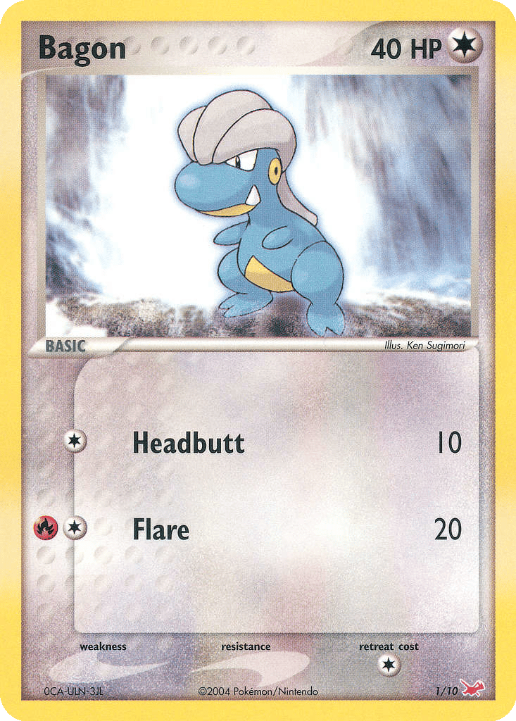 Bagon card