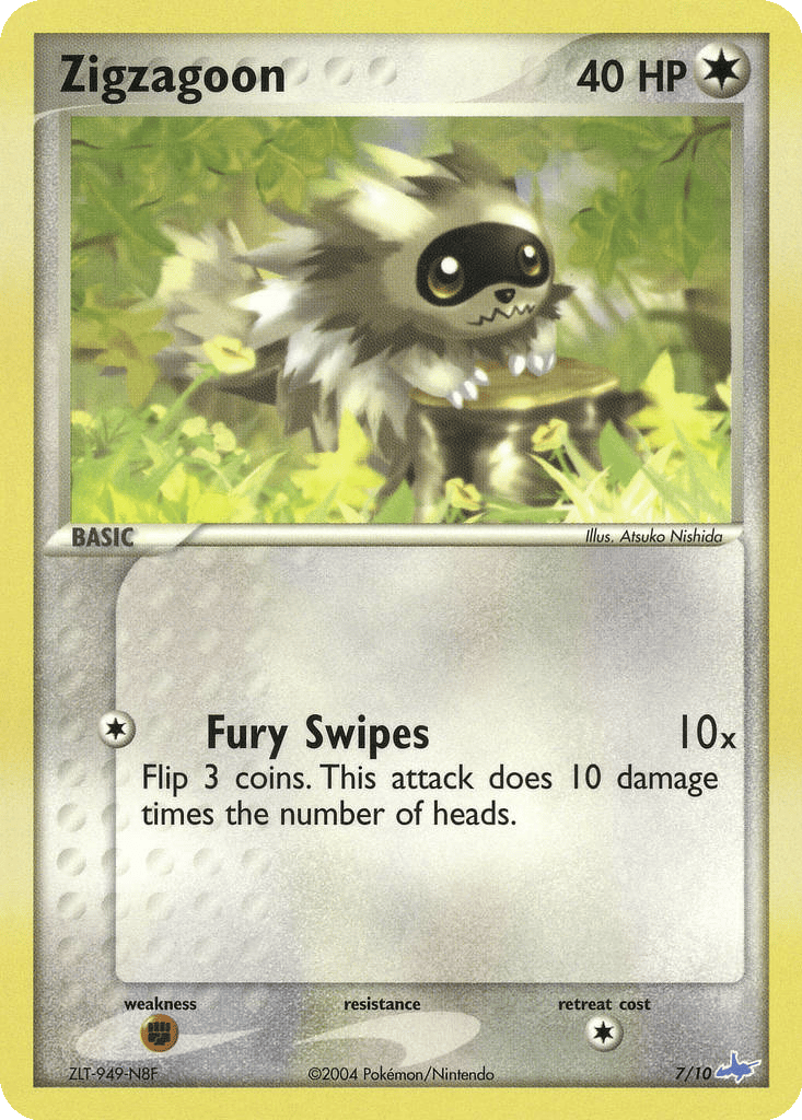 Zigzagoon card
