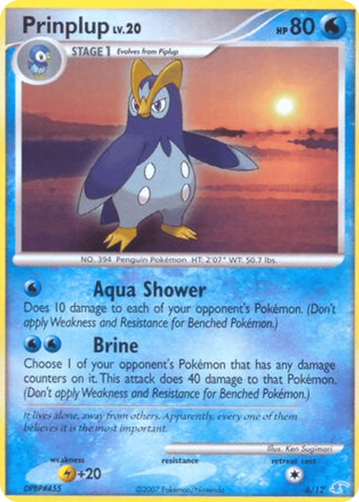 Prinplup card