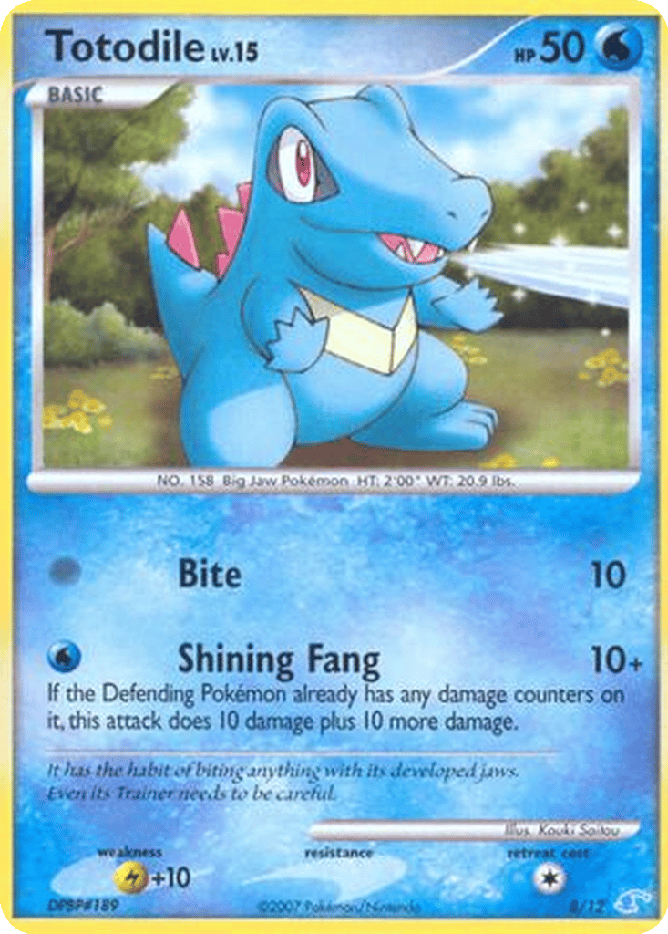 Totodile card