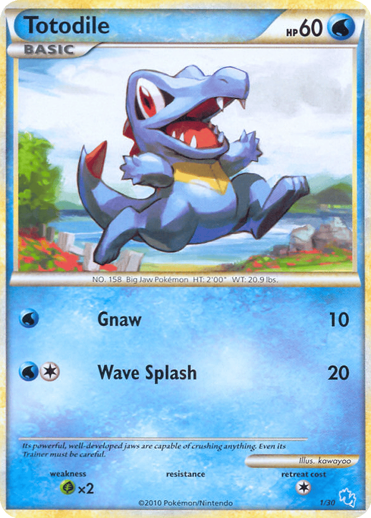 Totodile card