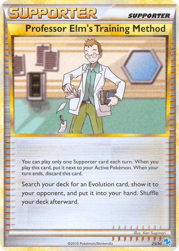 Professor Elm's Training Method card