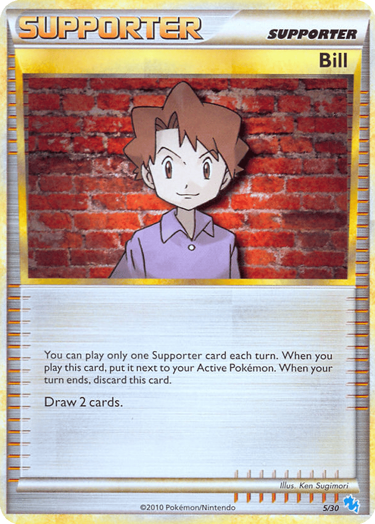 Bill card