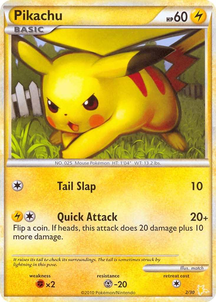 Pikachu card